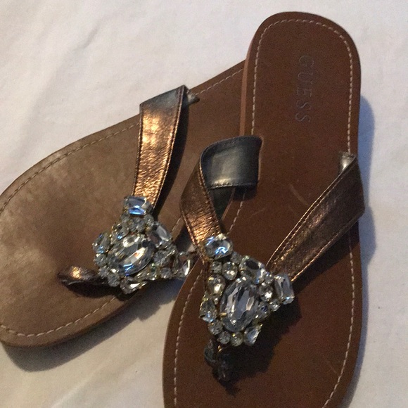 GUESS CRYSTAL THONGS - Picture 7 of 8